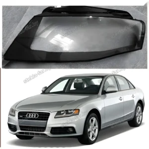 F0048L - Стекло фары Audi A4 (B8) (2007–2011) / Allroad A4 2009-2011 Дорестайл левое