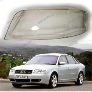 F0052L - Стекло фары Audi A6 (C5) (2001–2005) рестайл левое