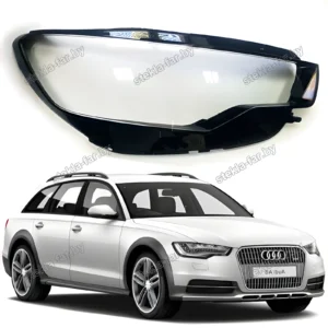 F0057R - Стекло фары Audi A6 C7 (2010–2014) Дорестайл, Allroad (2012–2014) правое