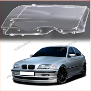 F0079L - Стекло фары BMW 3 E46 (1998–2002) Дорестайл левое