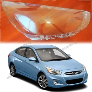 F0485R - Стекло фары Hyundai Accent RB (2010–2014) правое