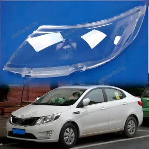 F0612L - Стекло фары KIA RIO 3 QB (2011–2015) Дорестайл левое