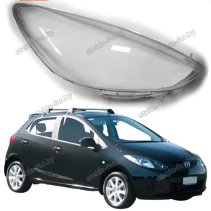 F0677R - Стекло фары Mazda 2 DE (2007–2015) правое