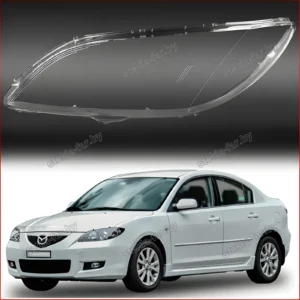 F0678L - Стекло фары Mazda 3 BK (2003–2009) Седан левое