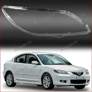 F0678R - Стекло фары Mazda 3 BK (2003–2009) Седан правое