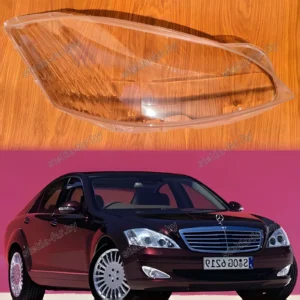 F0748R - Стекло фары Mercedes W221 (2005–2009) Дорестайл правое