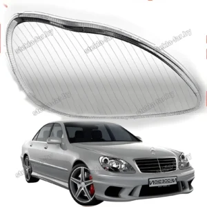 F0784R - Стекло фары Mercedes S Class W220 (2002–2005) рестайл правое