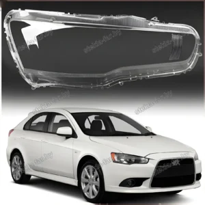 F0840R - Стекло фары Mitsubishi Lancer X (2007–2017) правое