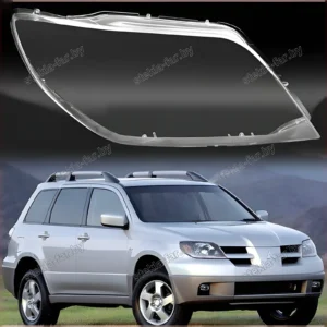 F0849R - Стекло фары Mitsubishi Outlander 1 (2003–2009) Дорестайл правое