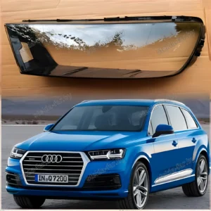 F0983L - Стекло фары Audi Q7 4M (2015–2020) Дорестайл левое
