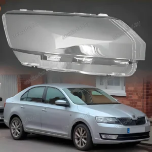 F1001R - Стекло фары Skoda Rapid I (2012–2019) правое