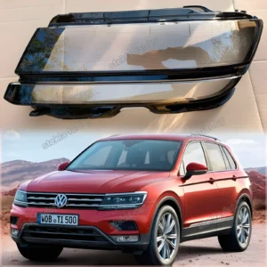 F1042L - Стекло фары Volkswagen Tiguan 2 (2016–2020) LED левое