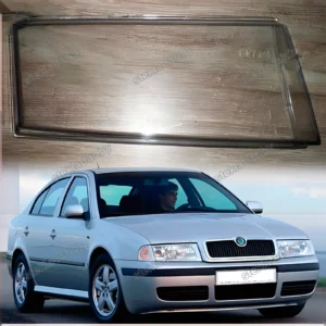 F1122R - Стекло фары Skoda Octavia Tour (2000–2011) рестайл правое