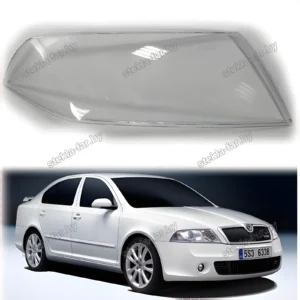 F1123R - Стекло фары Skoda Octavia 2 A5 1Z (2004–2008) Дорестайл правое