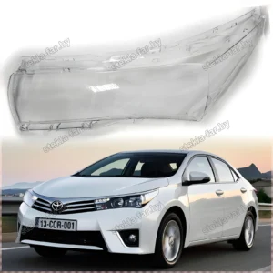 F1207L - Стекло фары Toyota Corolla E170 E180 Halogen Asia (2012–2016) левое