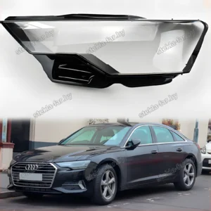 F1225L - Стекло фары Audi A6 C8 (2018–2021) левое