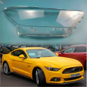F1241R - Стекло фары Ford Mustang 6 GT (2013–2017) Дорестайл правое