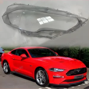 F1242R - Стекло фары Ford Mustang 6 GT (2017–2024) Рестайл правое