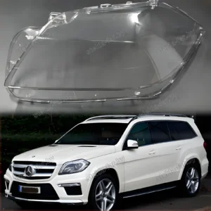 F1248L - Стекло фары Mercedes GL X166 (2012–2016) Дорестайл левое