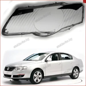 F1337L - Стекло фары Volkswagen Passat B6 (3C2, 3C5) (2005–2011) левое