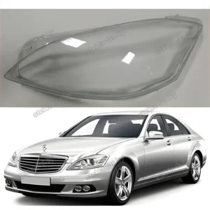F1399L - Стекло фары Mercedes S-Class W221 (2009–2013) рестайл левое
