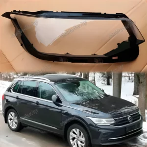 F1402R - Стекло фары Volkswagen Tiguan (2020–2023) LED правое