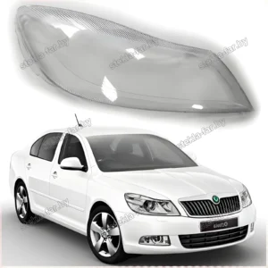 F1405R - Стекло фары Skoda Octavia 2 A5 1Z (2008–2013) рестайл правое