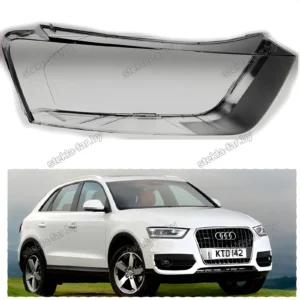 F1415R - Стекло фары Audi Q3 (2010–2015) Дорестайл правое