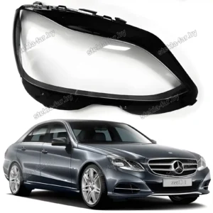 F1417R - Стекло фары Mercedes W212 (2013–2016) рестайл правое