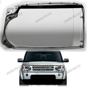 F1418L - Стекло фары Land Rover Discovery 4 (2009–2013) Дорестайл левое