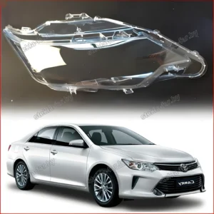 F1424R - Стекло фары Toyota Camry 55 (2014–2017) рестайл правое