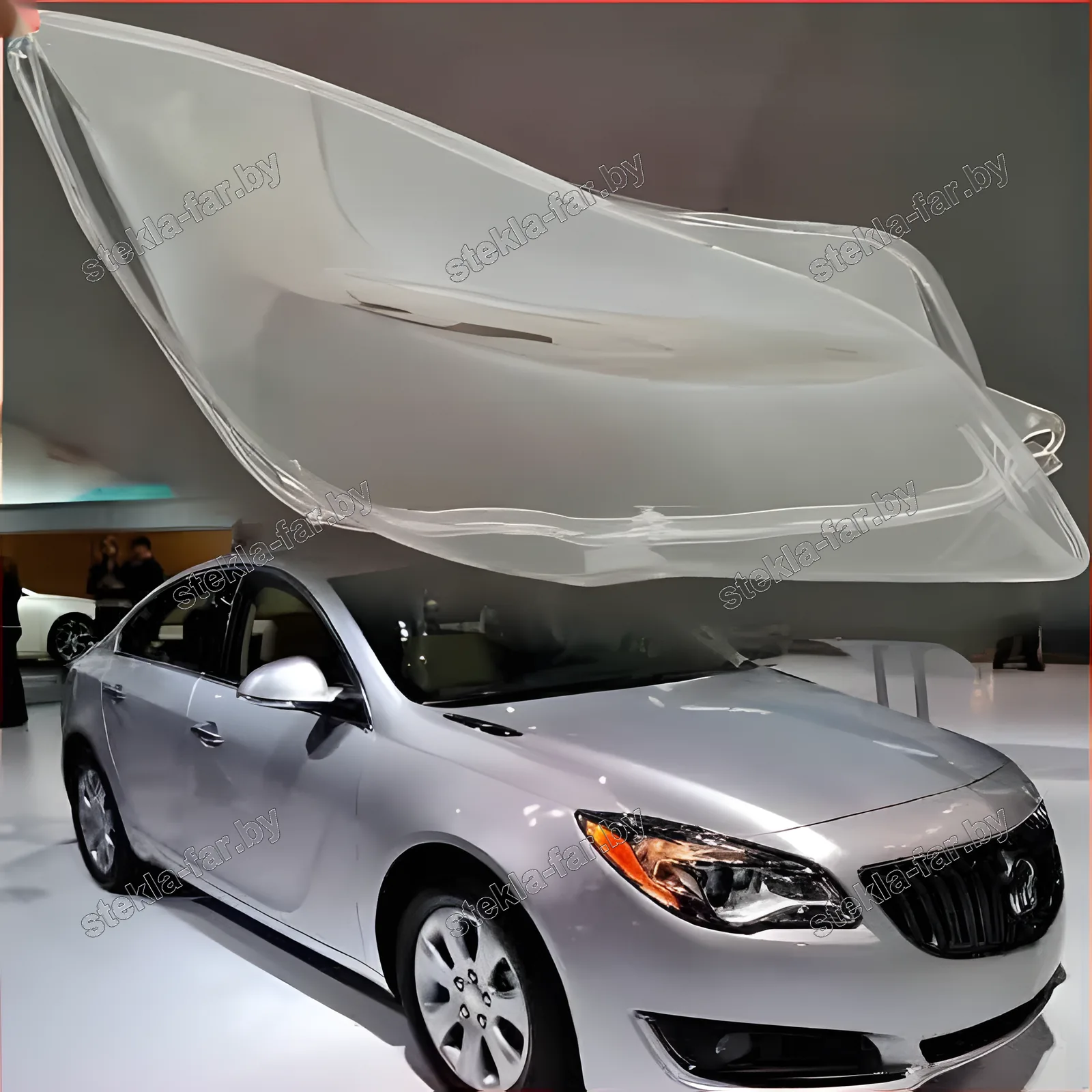 F1426XR - Стекло фары Buick Regal (2013–2017) правое