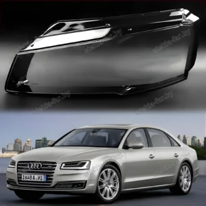 F1438L - Стекло фары AUDI A8 D4 (2013–2017) Рестайл левое