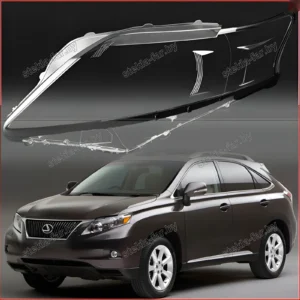 F1439L - Стекло фары Lexus RX 3 RX270, RX350, RX450h (2008–2012) Дорестайл левое