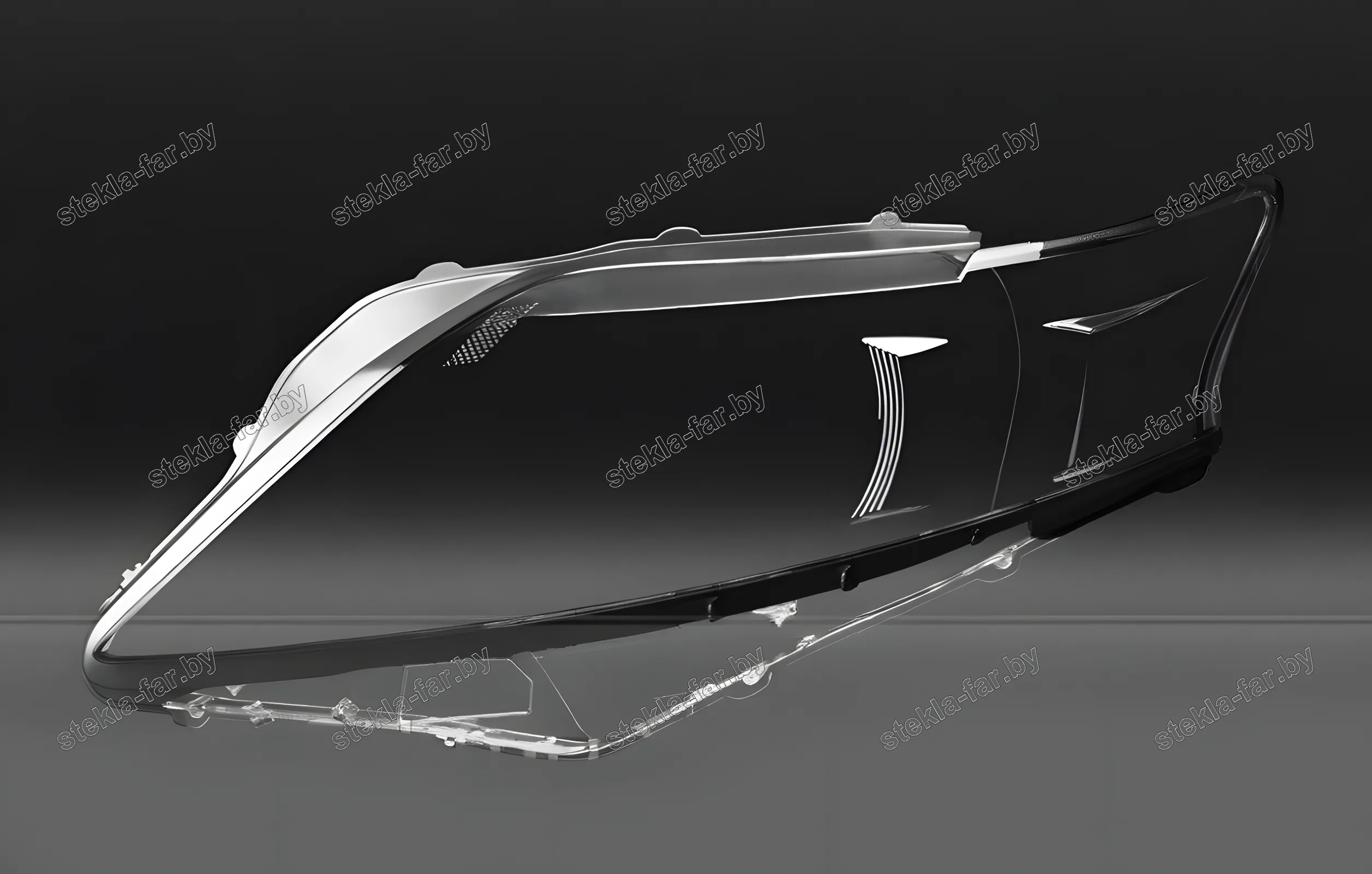F1439L - Стекло фары Lexus RX 3 RX270, RX350, RX450h (2008–2012) Дорестайл левое, фото 2