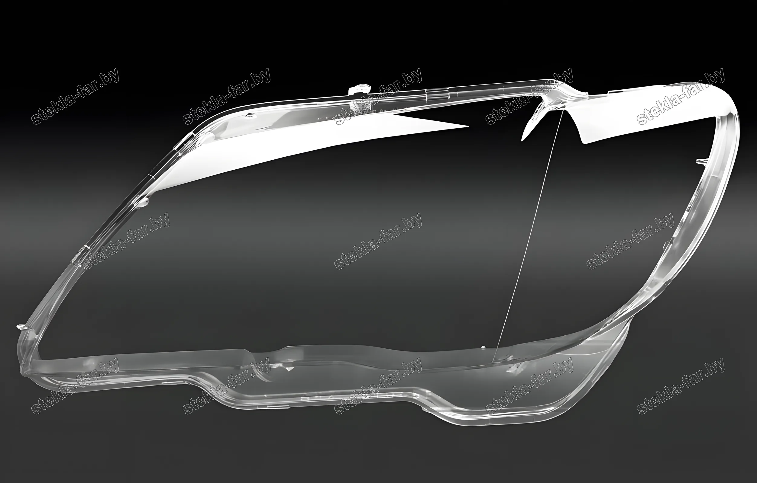F1442L - Стекло фары BMW 7 E65 / E66 (2005–2008) рестайл левое, фото 2