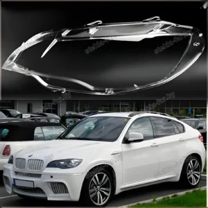 F1449L - Стекло фары BMW X6 / X6M E71, X5M E70 (2007–2014) левое