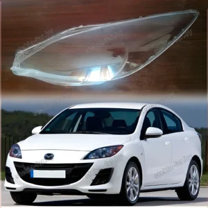 F1451L - Стекло фары Mazda 3 BL (2008–2013) USA левое