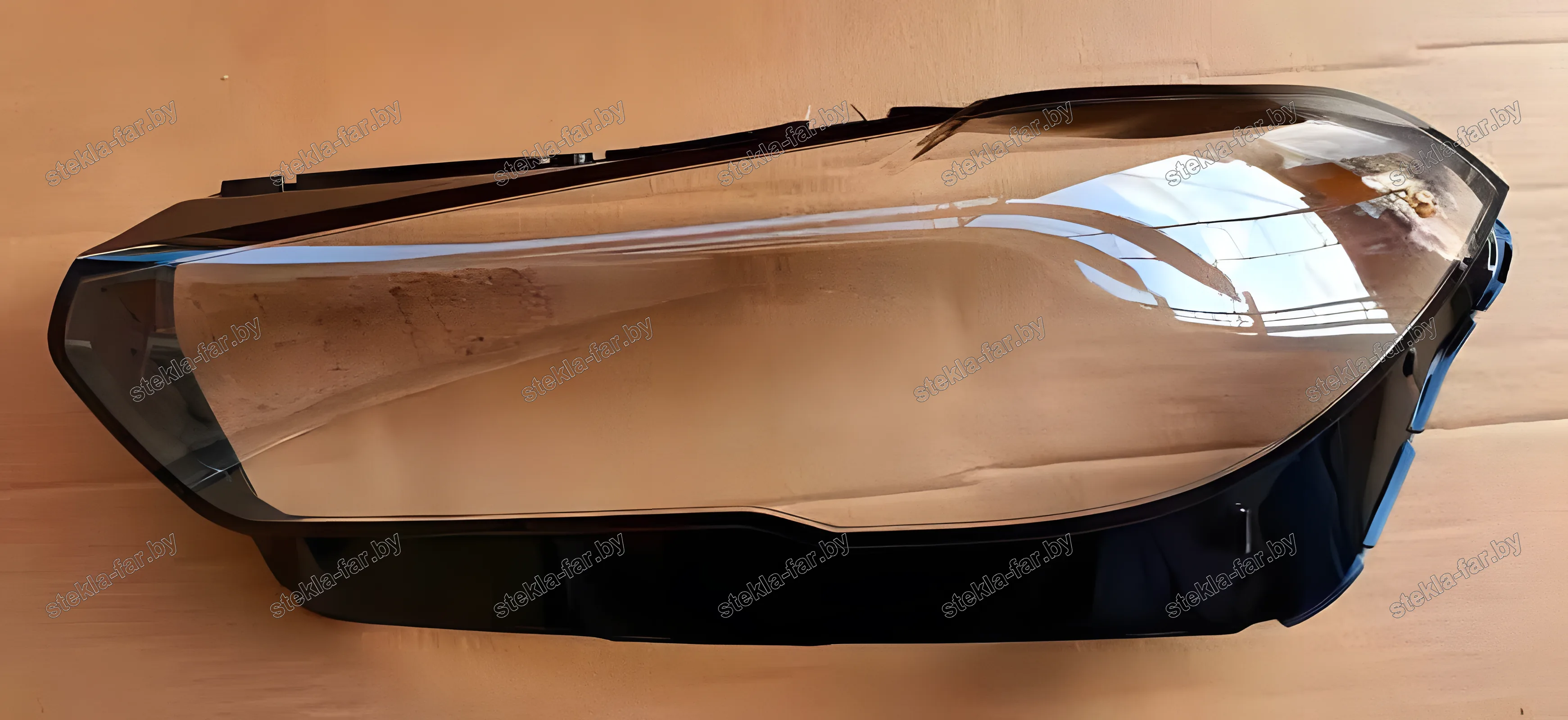 F1456XL - Стекло фары BMW X6 G06 (2019–2022) Дорестайл левое