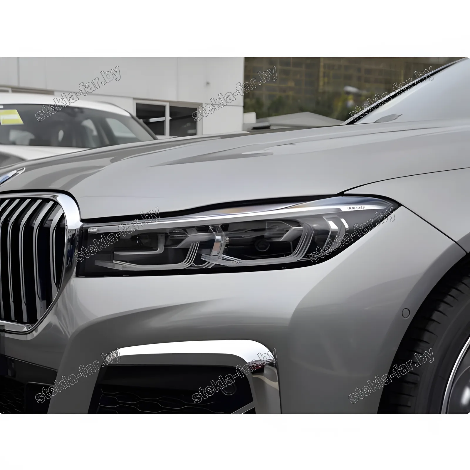F1468L - Стекло фары BMW 7 G11 G12 (2018–2022) рестайл левое, фото 4