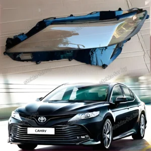 F1474L - Стекло фары Toyota Camry 8 XV70 (2017–2023) Дорестайл FULL LED левое