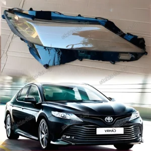 F1474R - Стекло фары Toyota Camry 8 XV70 (2017–2023) Дорестайл FULL LED правое