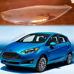 F1503L - Стекло фары Ford Fiesta 6 рестайл (2012–2017) левое