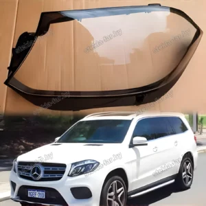 F1537L - Стекло фары Mercedes GLS X166 (2015–2020) рестайл левое