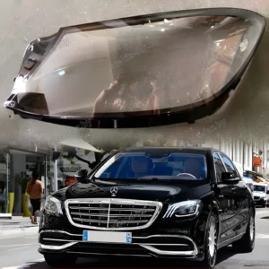 F1545L - Стекло фары Mercedes S Class W222 (2017–2021) Рестайл левое