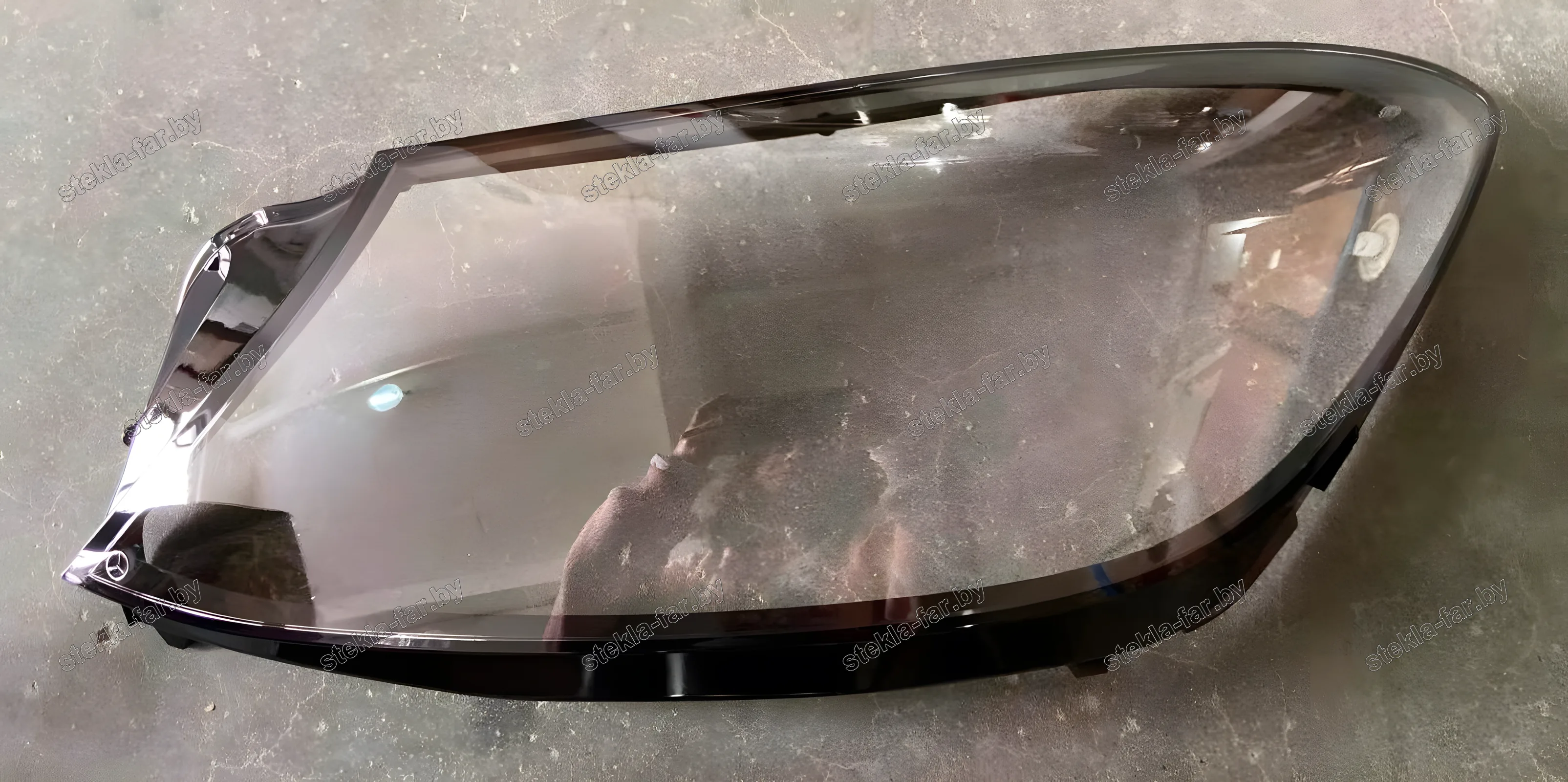 F1545L - Стекло фары Mercedes S Class W222 (2017–2021) Рестайл левое, фото 2