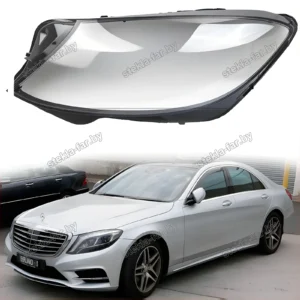 F1546L - Стекло фары Mercedes S Class W222 (2013–2017) Дорестайл левое