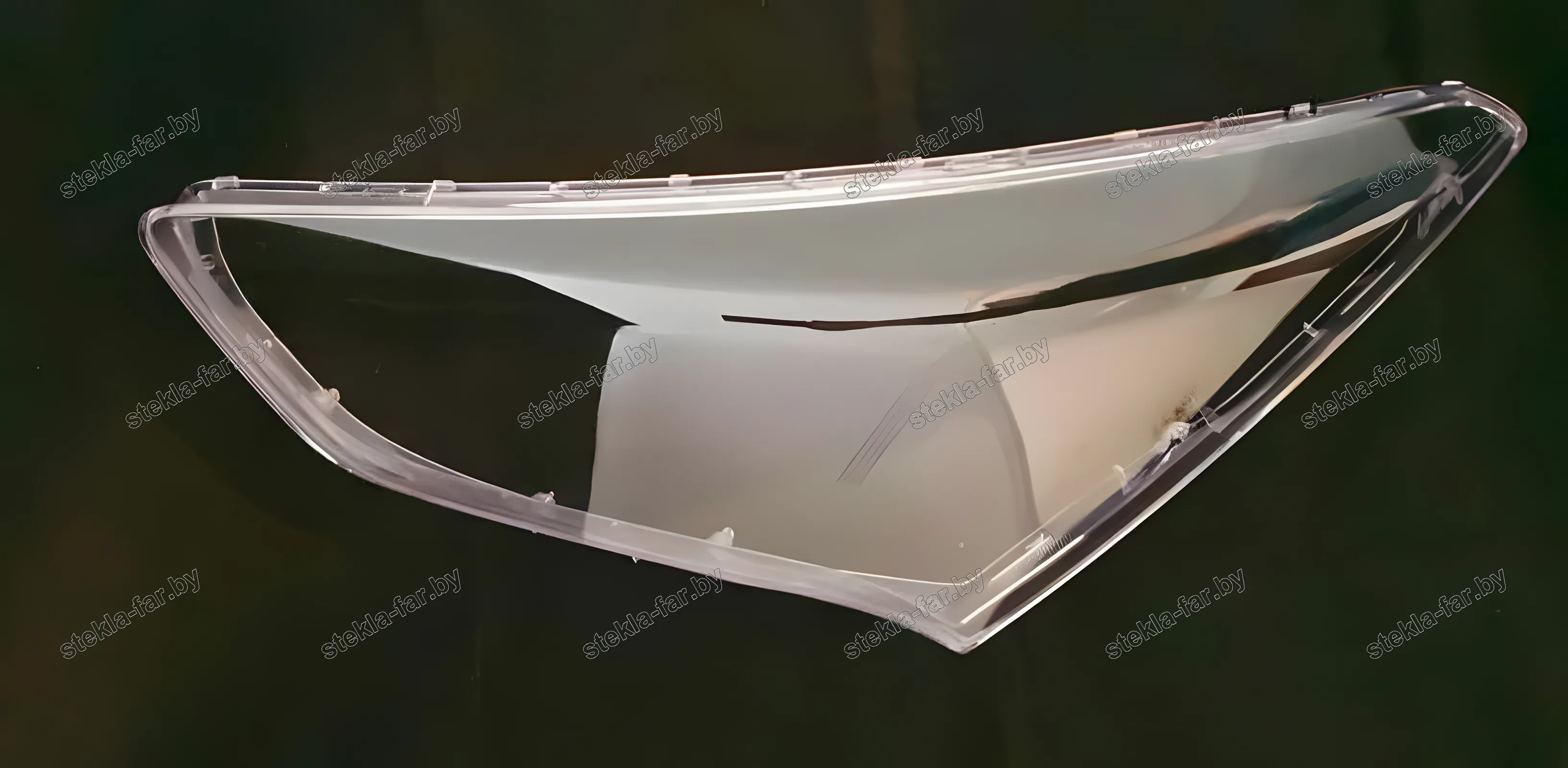 F1551L - Стекло фары Hyundai Santa Fe 3 DM (2012–2016) Дорестайл левое, фото 2