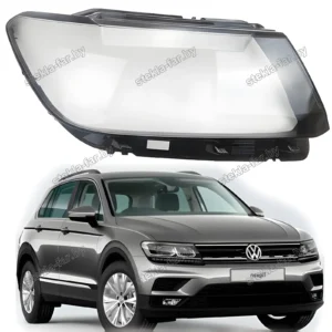 F1553R - Стекло фары Volkswagen Tiguan (2016–2020) Halogen China правое