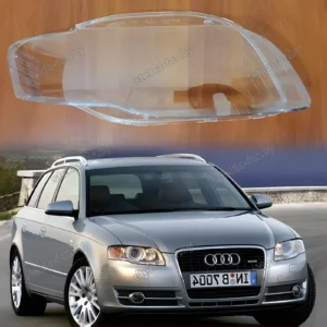 F1571R - Стекло фары Audi A4 B7 (2004–2008) правое